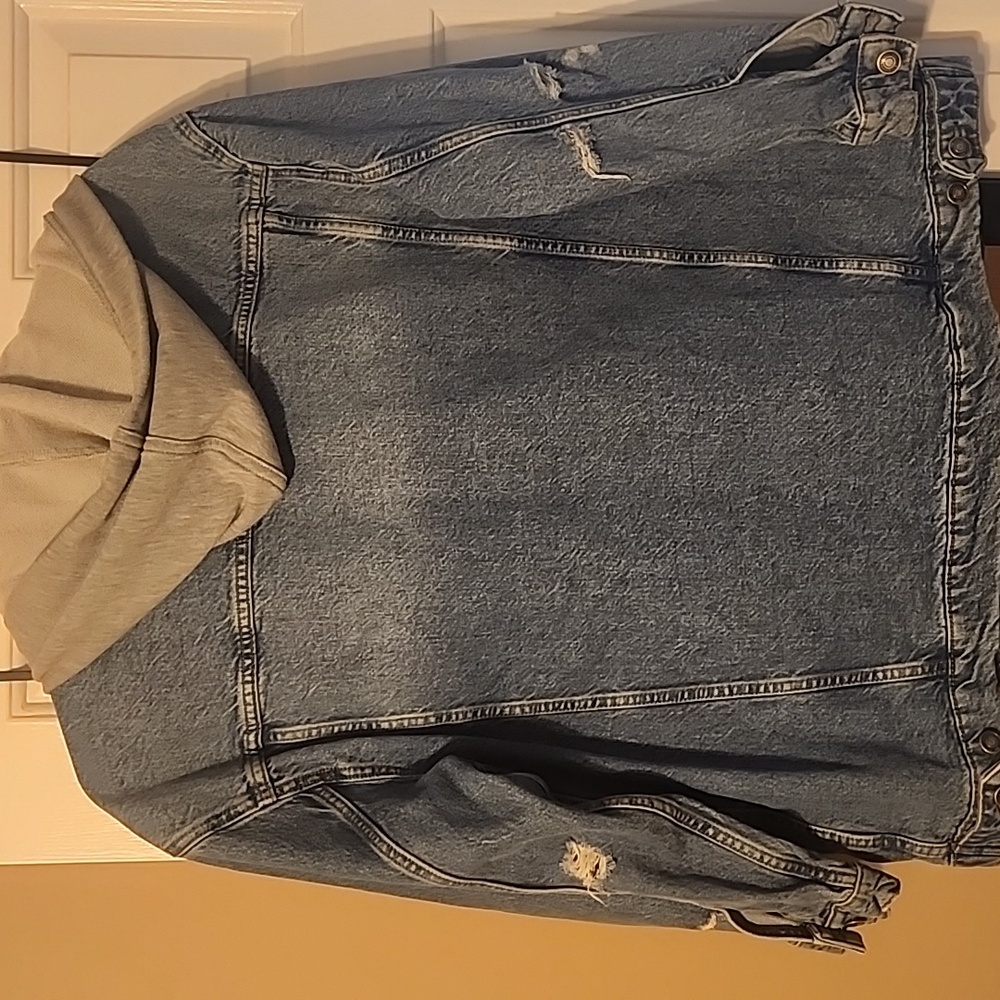 We The Free Flawless Hooded Denim Jacket - Picture 11 of 12